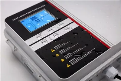 กล่องควบคุมปั๊มน้ำเสีย